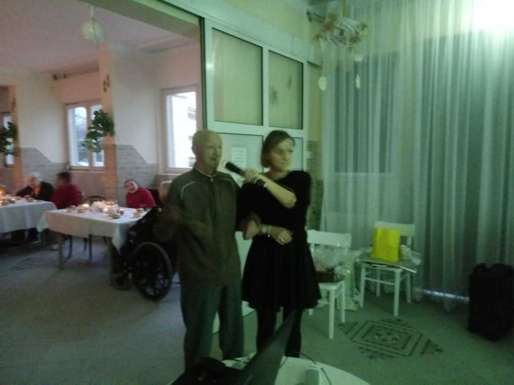 wieczór andrzejkowy w DPS
