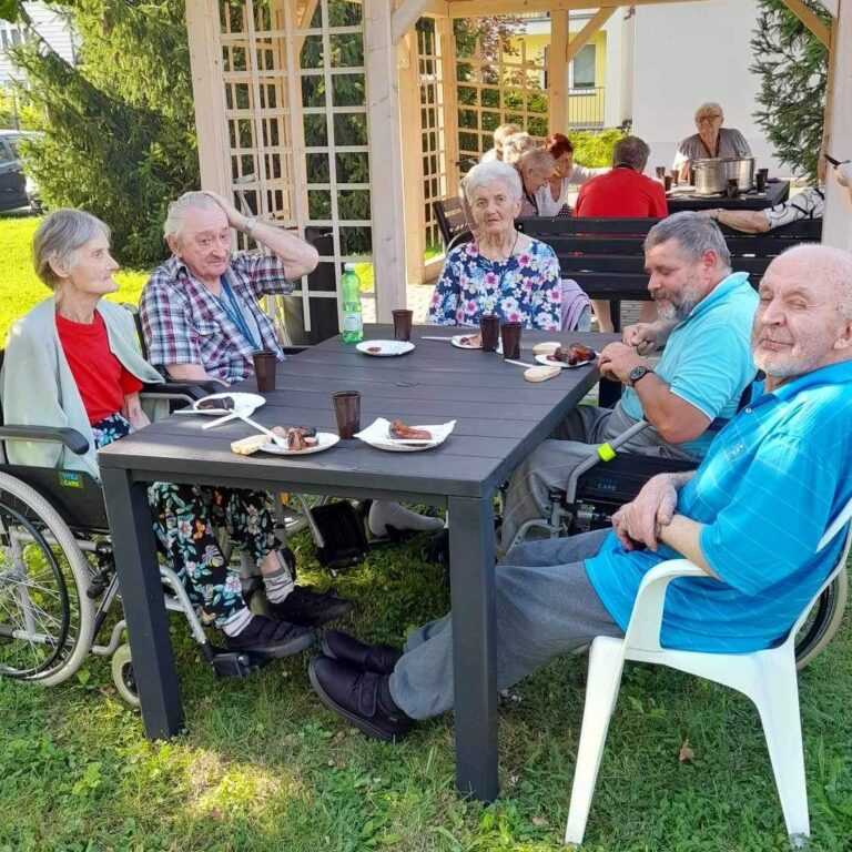 Ognisko w Naszym Ogrodzie